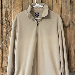 Vintage Roots Made in Canada 1/4‎ Zip Pullover Fleece Size Medium